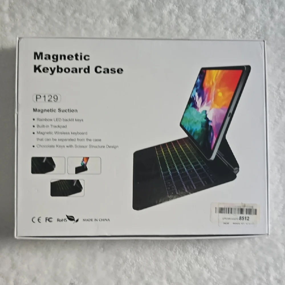 Magnetic Keyboard Case - 12.9